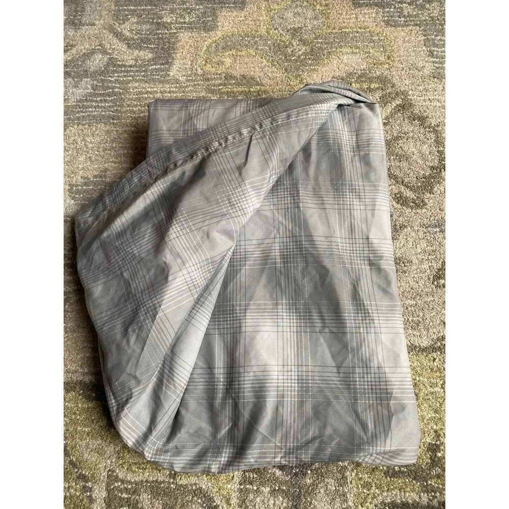 Mainstays Plaid Bed Flat Top Sheet